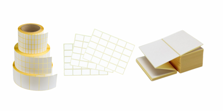 étiquette en rouleau - en planches et en paravent